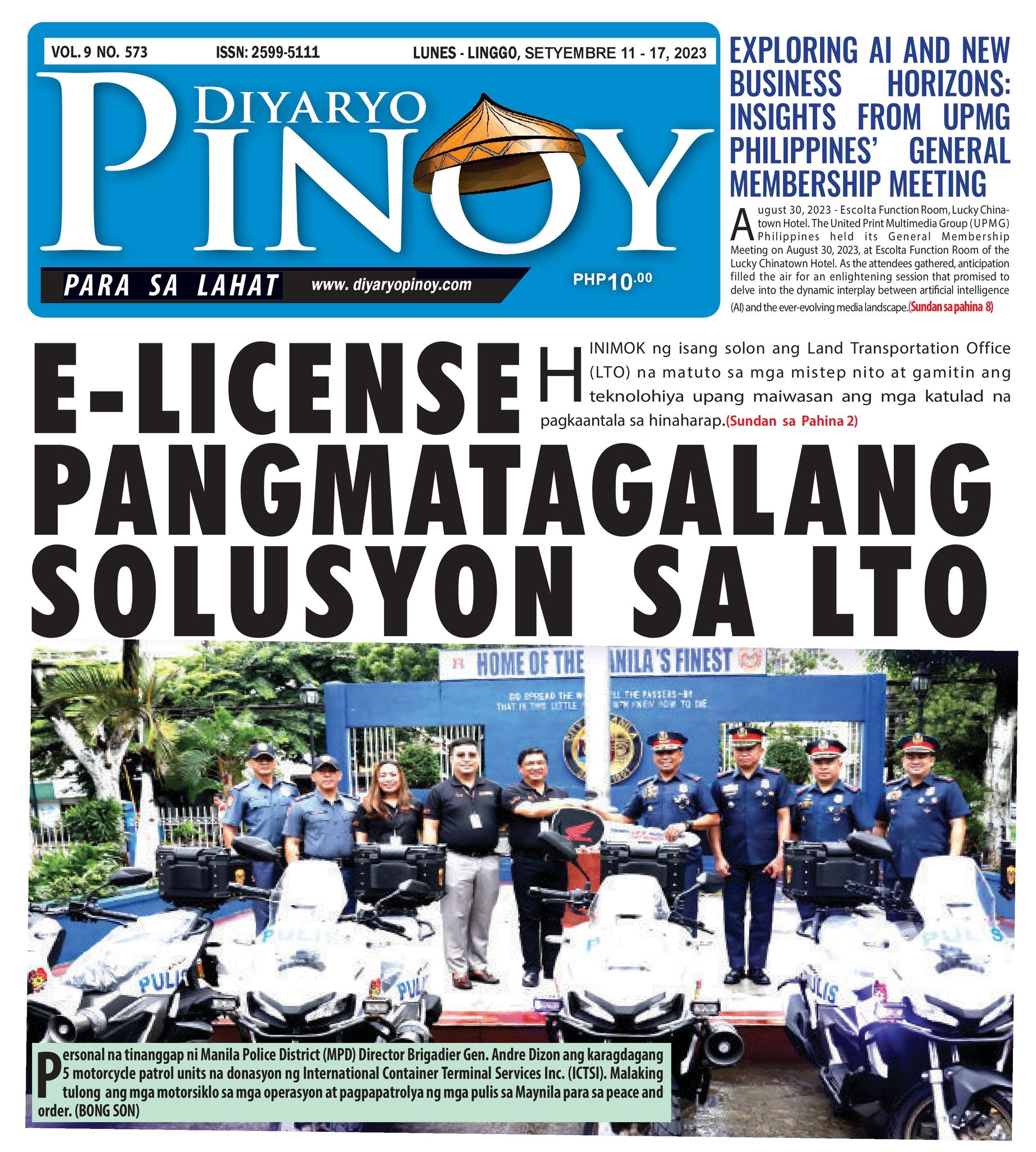 September 11-17, 2023 Issue