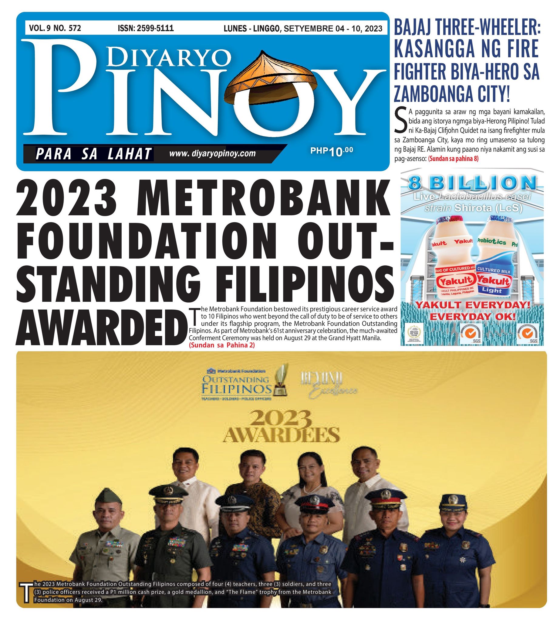 September 4 – 10, 2023 Issue