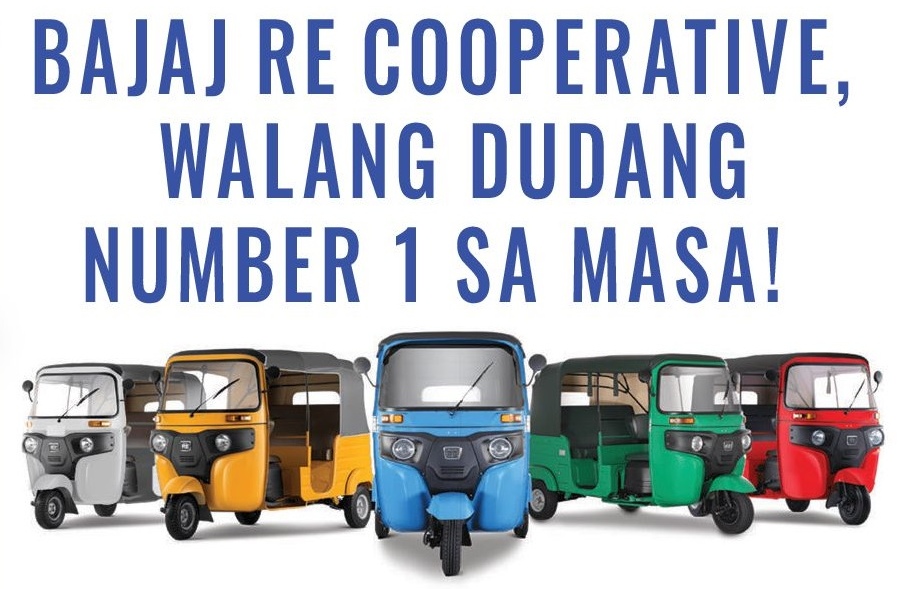 Bajaj RE Cooperative, Walang Dudang Number 1 sa Masa!