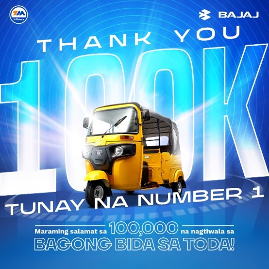 BAGONG BIDA SA TODA – BAJAJ RE!
