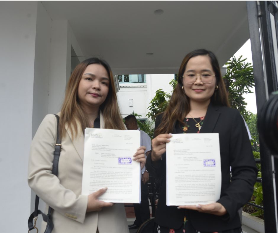 CLARIFICATION LETTER ISINUMITE NG KAMPO NI GUO