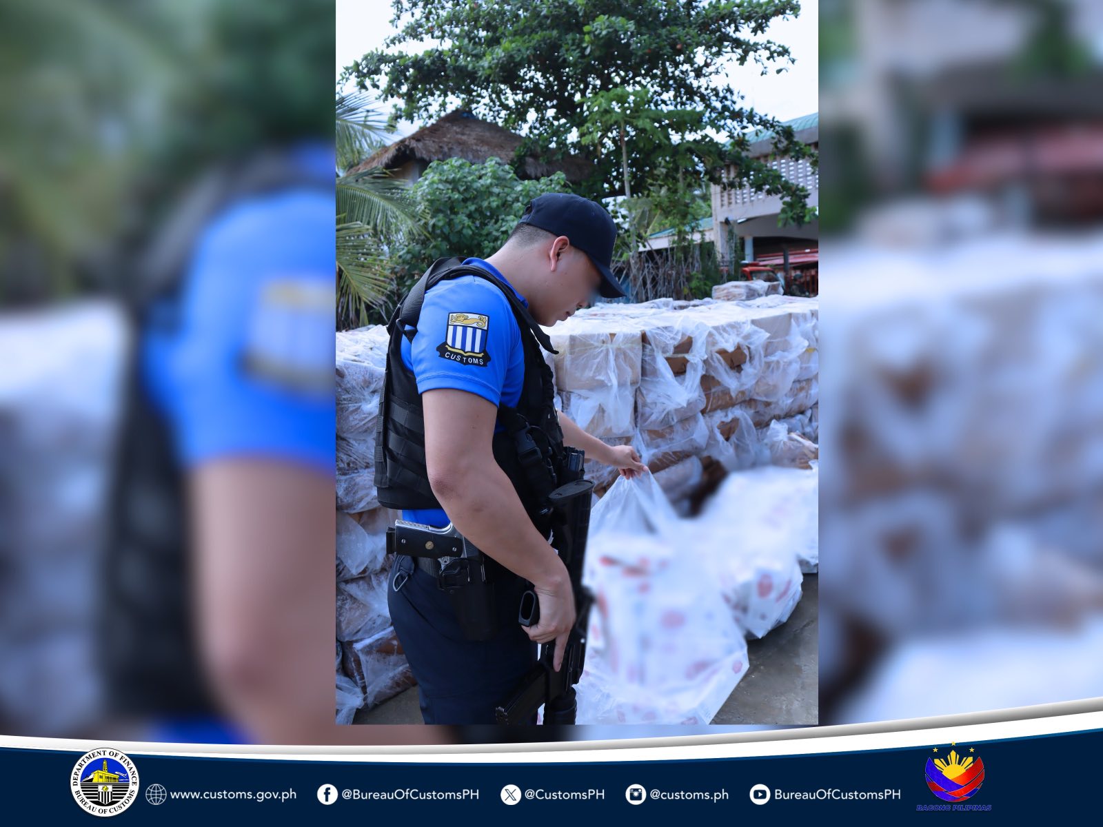 BOC, PNP, MLET Intercept PhP21.6-M Worth of Undocumented Cigarettes