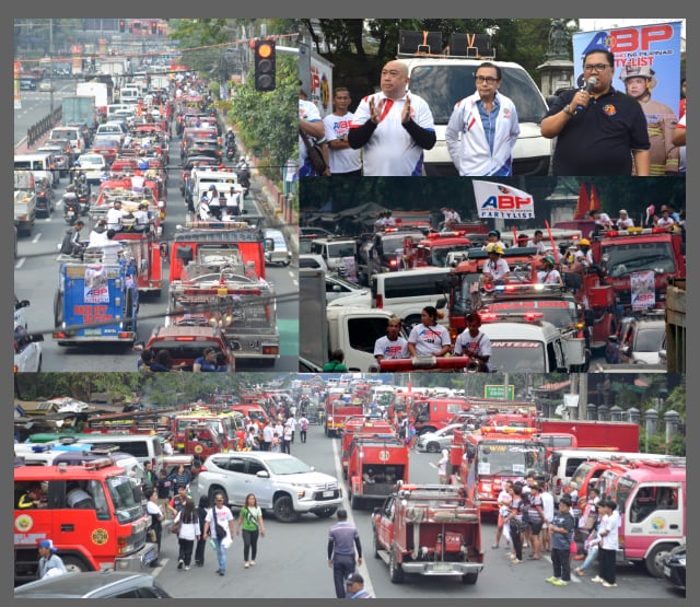 SA PAGSISIMULA NG CAMPAIGN PERIOD, ABP PARTYLIST NAGSAGAWA NG MOTORCADE RALLY