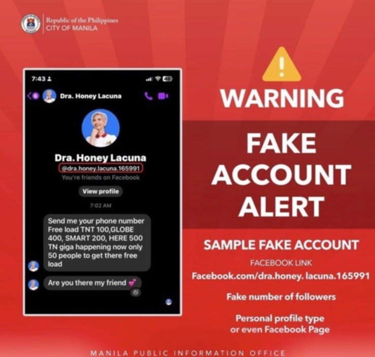 Social media account ni Mayor Honey, pineke na naman