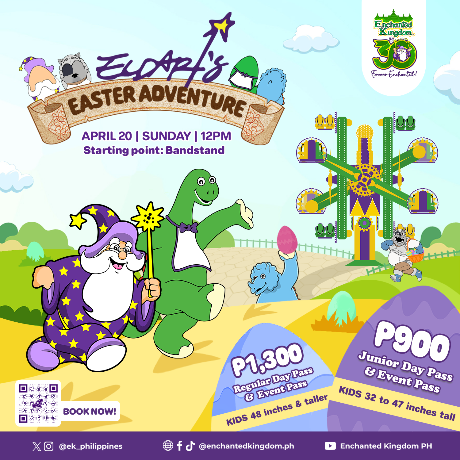 Enchanted Kingdom treats Filipinos with magic and family fun at Eldar’s Easter Adventure