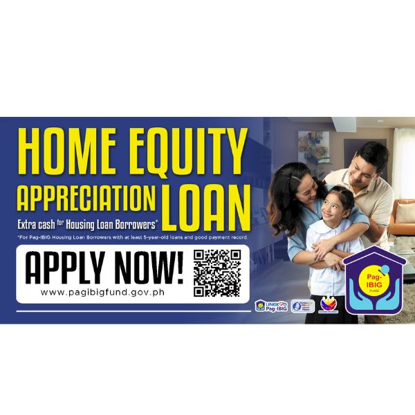Pag-IBIG Home Equity Appreciation Loan:  Dagdag Pondo para sa Housing Loan Borrowers