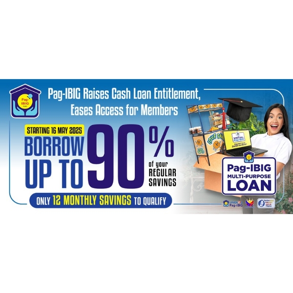 Pag-IBIG Raises Cash Loan Entitlement,  Eases Access for Members