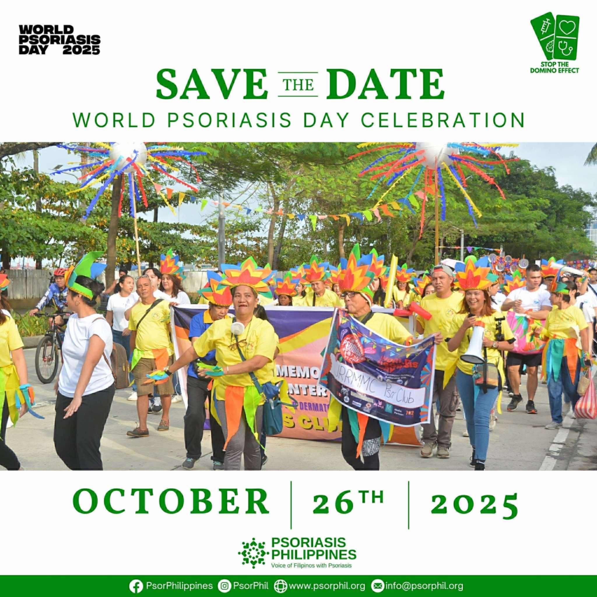 A Milestone of Hope: Join the 20th World Psoriasis Day Celebration in Manila!