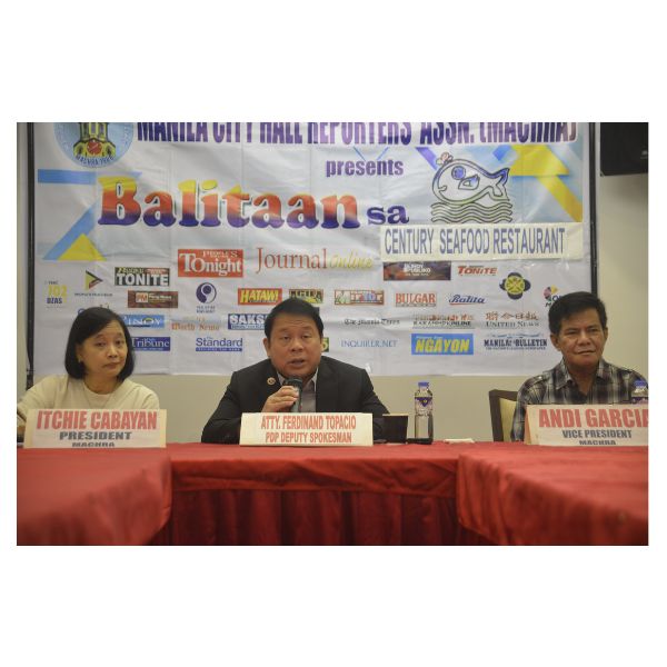 ‘Walang Basehan ang Paratang’ – Topacio