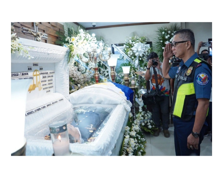 PNP, Nagbigay-Pugay kay Capt. Deiparine: Isang Buhay ng Katapangan, Paglilingkod, at Dangal