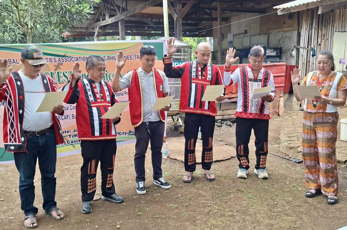 TRICAP Inducts Bukidnon Officers, First Chapter Under New National Leadership