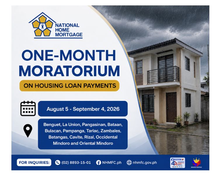 NHMFC extends payment relief to over 20,000 typhoon-affected housing loan borrowers